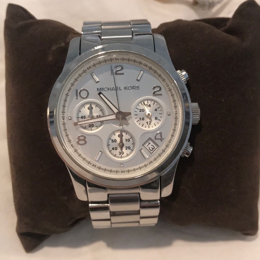 Micheal Kors Silver Watch